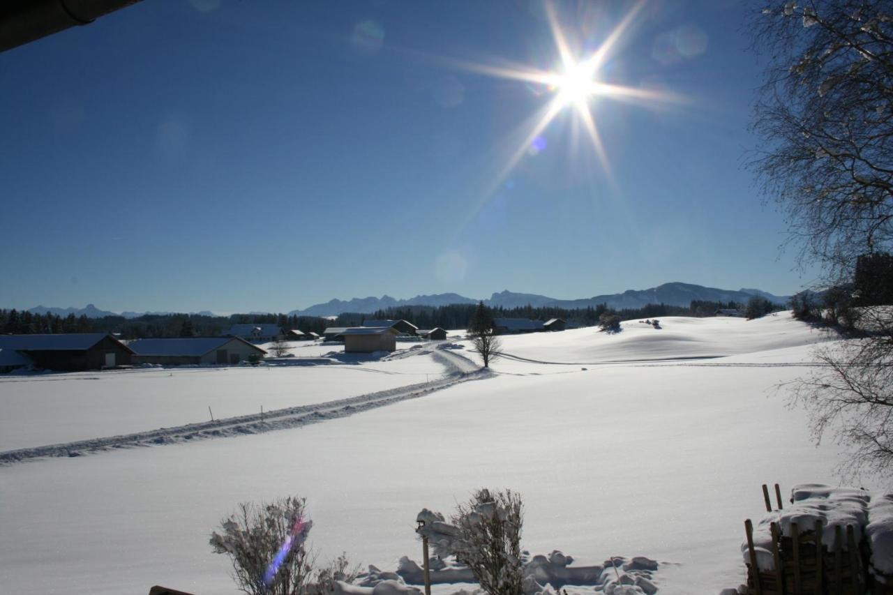 Appartement Haus Allgaeu Ruh à Görisried Extérieur photo